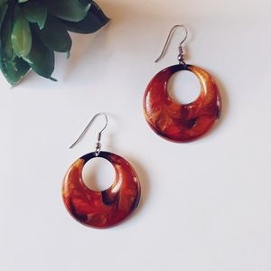 Vintage Glam Circle Earrings